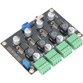 Resim Lm2596 Çok Çıkışlı Güç Kaynağı Modülü 3.3v5v12vadj 