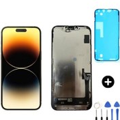 Resim İphone 14 Pro Uyumlu Servis Lcd Dokunmatik Ekran + Montaj Seti 