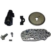 Resim CF MOTO EKSANTRİK MİLİ ÖN-DİŞLİ-ZİNCİR SET 5 Lİ 4/5 120L 1000 CAT1 CU13 CU12 