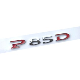 Resim TESLA P85D BAGAJ YAZISI 