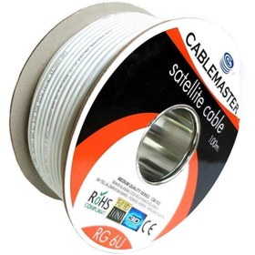 Resim CABLEMASTER Rg6u4 Anten Kablosu 100metre 64tel 