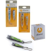 Resim Diana 2 Li Renkli Vakumlu Tırnak Makası 