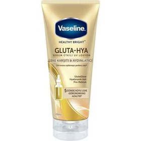 Resim Vaseline Gluta Hya Serum Etkili UV Losyon Leke Karşıtı ve Aydınlatıcı 200ml 