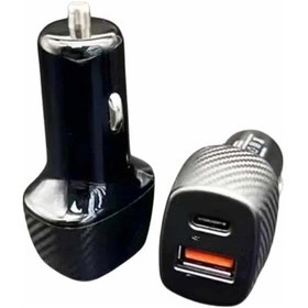 Resim Type-c Girişli Araba Çakmaklık Şarj Cihazı 38w Oto Çakmaklık 02727962 