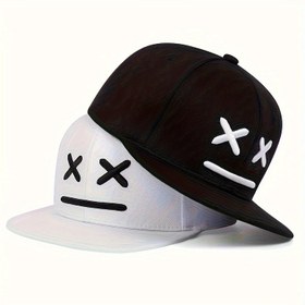 Resim 1 Snapback Hip-Hop Nakışlı Dört Mevsim Outdoor Beyzbol Şapkası Unisex Kamyoncu Şapka Nefes Alabilir Ayarlanabilir Golf Kadın Yaz Modası Kavisli Kenar Y2K Çiftler İçin Şapka 