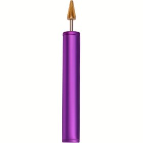 Resim 1 adet Metal Saplı Suni Deri Kenar Boyama Kalemi, DIY Suni Deri El Sanatları için Renkli Rulo Uygulayıcı, Kenar Baskı ve Yapımı için Temel Deri İşleme Aracı 