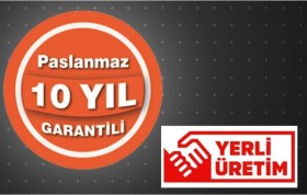 Resim Çelik Banyo Paslanmaz Pirinç Vizyon Çiftli Bornozluk Askılık Havlu Askısı Krom 
