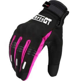 Resim yyk GT FORTE 07 Korumalı Motosiklet Eldiveni Kadın 