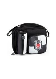 Resim Beşiktaş Bjk 1903 Logo Desenli Okul Beslenme Çantası - Siyah/beyaz - 25362 Beyaz - Siyah 