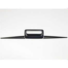 Resim Ford Ranger 2015 Sonrası Arka Bagaj Açma Mat Siyah 3 Parça Mn10 