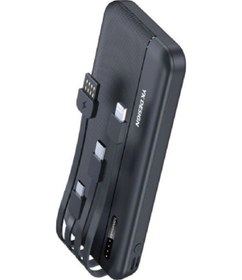 Resim 10000 Mah Micro Type-c Usb Lightning 4 Kablolu Hızlı Kablosuz Şarj Powerbank 5545 