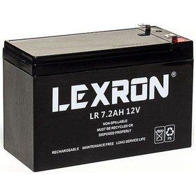 Resim Lexron 12 V / 7.2 Ah Kuru Akü 