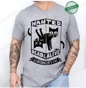 Resim Kucluterkek Yaz Rahat Komik Kedi Kaçış Planı Bilim Tasarım Kısa Kollu T-shirtpembe Pembe 