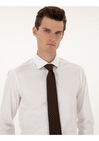 Resim Pierre Cardin Erkek Beyaz Gömlek Basic 50313178-vr013 Beyaz 
