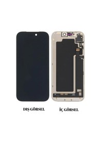 Resim Teknonet Apple İphone 17 Pro Uyumlu Lcd+dokunmatik+çıtalı - Siyah 