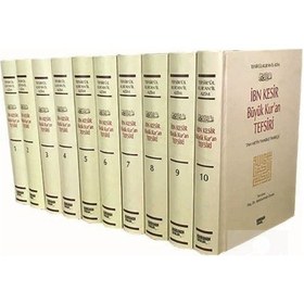 Resim İbn Kesir Büyük Kuran Tefsiri (10 Cilt) / İbn Kesir 9786059589666 