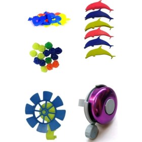 Resim Hellove Bisiklet Süsü Bisiklet Jant Süsü Bisiklet Zili Bisiklet Aksesuarı 