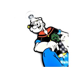 Resim Temel Reis Karakter Vantuzlu Pleksi Cam Süsü - Temel Reis Cam Süsü Figürlü 