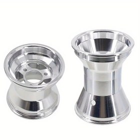 Resim Yüksek kaliteli off-road lastikler, 10x4.50-5 ön ve 11x7.10-5 arka tekerlekli, scooter aksesuarları için 5 inç alaşım jantlara sahip 
