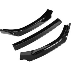 Resim Sm Motors Hyundai Elantra Ön Tampon Eki Bodykit Karlık 3 Parça Lip 