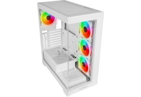 Resim Rampage Hydra V3 Whıte Temperli Camlı BeyazAtx Mid-T Exclusive Gaming Oyuncu Kasası 