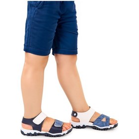 Resim Kiko Kids Erkek Çocuk Sandalet Arz 2362 Lacivert - Kot 