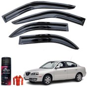 Resim Elantra Mügen Cam Rüzgarlığı 2001-2007 Arası 4 Lü Takım+koku 