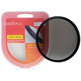 Resim Green.L 72 MM dHD MC CPL Circular Slim Polarize Filtre 