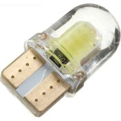 Resim 10 Adet LED T10 W5W Cob Smd Canbus Silika Parlak Beyaz Lisans Ampul (Yurt Dışından) 
