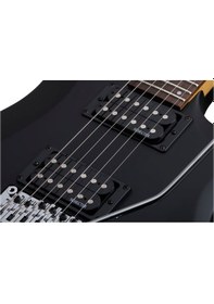 Resim Schecter C-6 Fr Deluxe Elektro Gitar (Mat Siyah) 