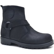 Resim Chiron Serisi Hakiki Deri Fermuarlı Kışlık Kız Erkek Çocuk Bot Çok Renkli 