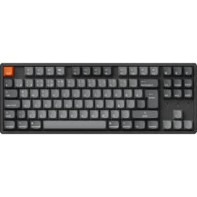 Resim Keychron K8 Max %80 Tkl Rgb Türkçe Red Switch Kablosuz Alüminyum Çerçeve Karbon Siyah Mekanik Klavye 