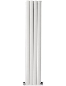 Resim 1800mm x 315mm Lilac Yüksek Isı Kapasiteli Dekoratif Dikey Beyaz Alüminyum Radyatör 