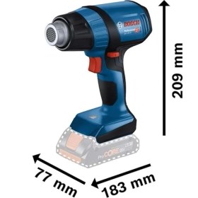 Resim Professional Ghg 18V-50 Akülü Sıcak Hava Tabancası (18 Volt, Solo, Çalışma Sıcaklığı: 300 - 500 °c, Karton Kutuda) 