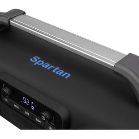 Resim Mikado SH03 SPARTAN Led Işıklı BT/TF/USB/AUX/FM/ Girişli Speaker 