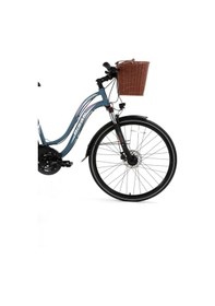 Resim Bisan Ctx 6300 Şehir Bisikleti 46 Cm Disk Fren 28 Jant 21 Vites Gri Pembe Gri 