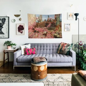 Resim The Roses of Heliogabalus Duvar Örtüsü - 60 cm x 90 cm 