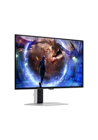 Resim Samsung Uyumlu Odyssey G6 Ls27dg602suxuf 27" 0.03 Ms Oled 2k Pivot 360 Hz Oyuncu Monitörü - Teşhir 