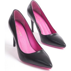 Resim Mubiano Hakiki Deri Collection Kadın Topuklu Stiletto & Ayakkabı Siyah -mcrgn80125-s Siyah 