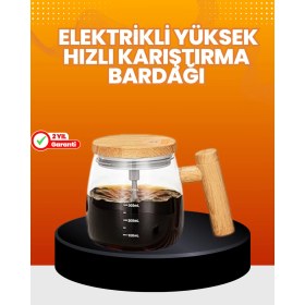 Resim Astraltech Isıtıcılı Manyetik Karıştırıcı Kupa - 400 Ml, C Tipi Şarjlı, Akıllı Tasarım 