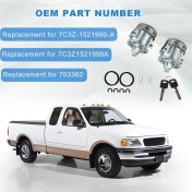 Resim Timeless Tre Explorer Için Anahtarlı Kapı Kilidi Silindiri 7C3Z1521990A (Yurt Dışından) 