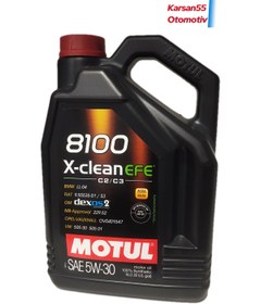 Resim Motul 8100 X-clean Efe 5w/30 5lt Üretim:2022 