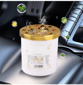 Resim Reedark Altın Akçaağaç Desenli Araç Ve Ev Kullanıma Uygun Koku Eliminatörü Sürekli Yumuşak Kokulu Sabit Oda Kokusu 9658d 