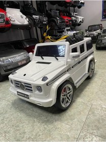 Resim Akülü Araba Brabus Beyaz 