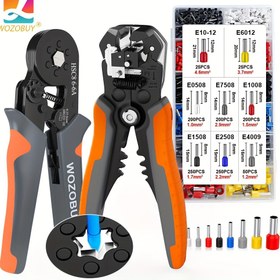 Resim HSC8 6-6A Ratchet Sıkma Alet Seti, Tel Striptizci & Pense - Karbon Çelik, Güç Gerektirmez, Ev İyileştirme Kiti 