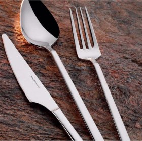 Resim Camılla 84 Parça Çatal Kaşık Bıçak Takımı Sade Metalik 