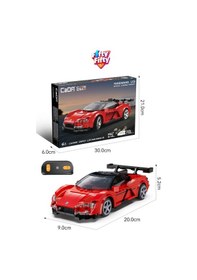 Resim Cada Uzaktan Kumandalı Yangwang U9 Supercar 1:20 C51099w 299 Parça Oyuncak Yapım Seti Blok Araba 