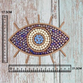 Resim Özgürce Renkli Cam Mozaik Sanat Seti, Kendin Yap Hobi ve Çocuk Etkinliği 
