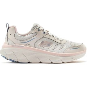 Resim Skechers D'lux Walker 2.0-daisy Doll Womens Memory Foam Sneaker Pink Hafızalı Taban Kadın Günlük Spor Ayakkabı Krem Krem 