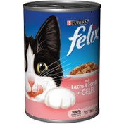 Resim Felix Somonlu Yaş Kedi Maması 400 G 